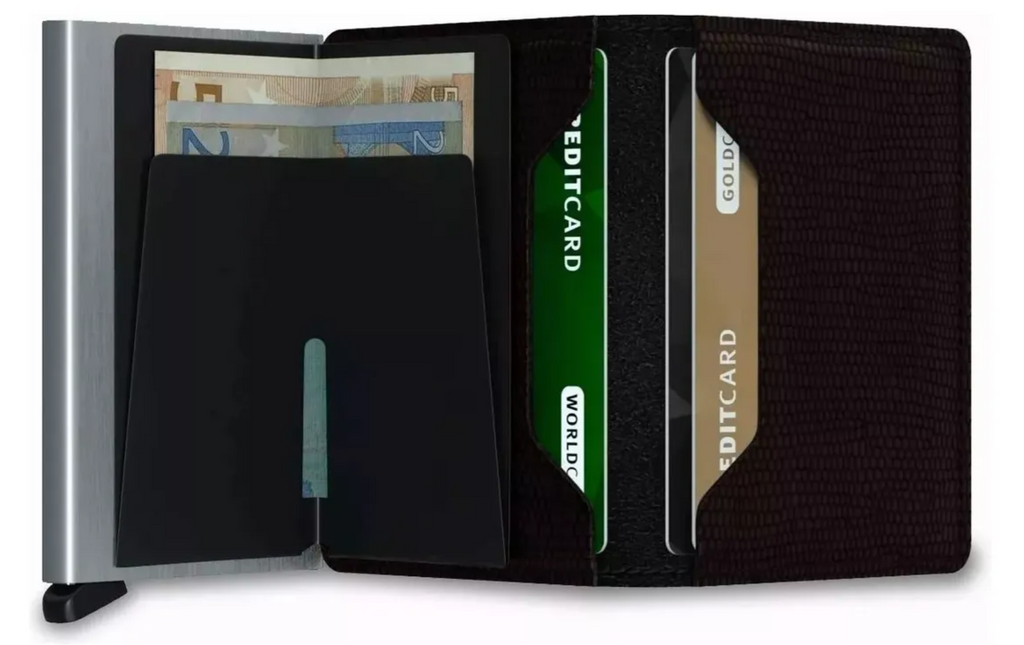 Cartera Aluminio Proteccion RFID