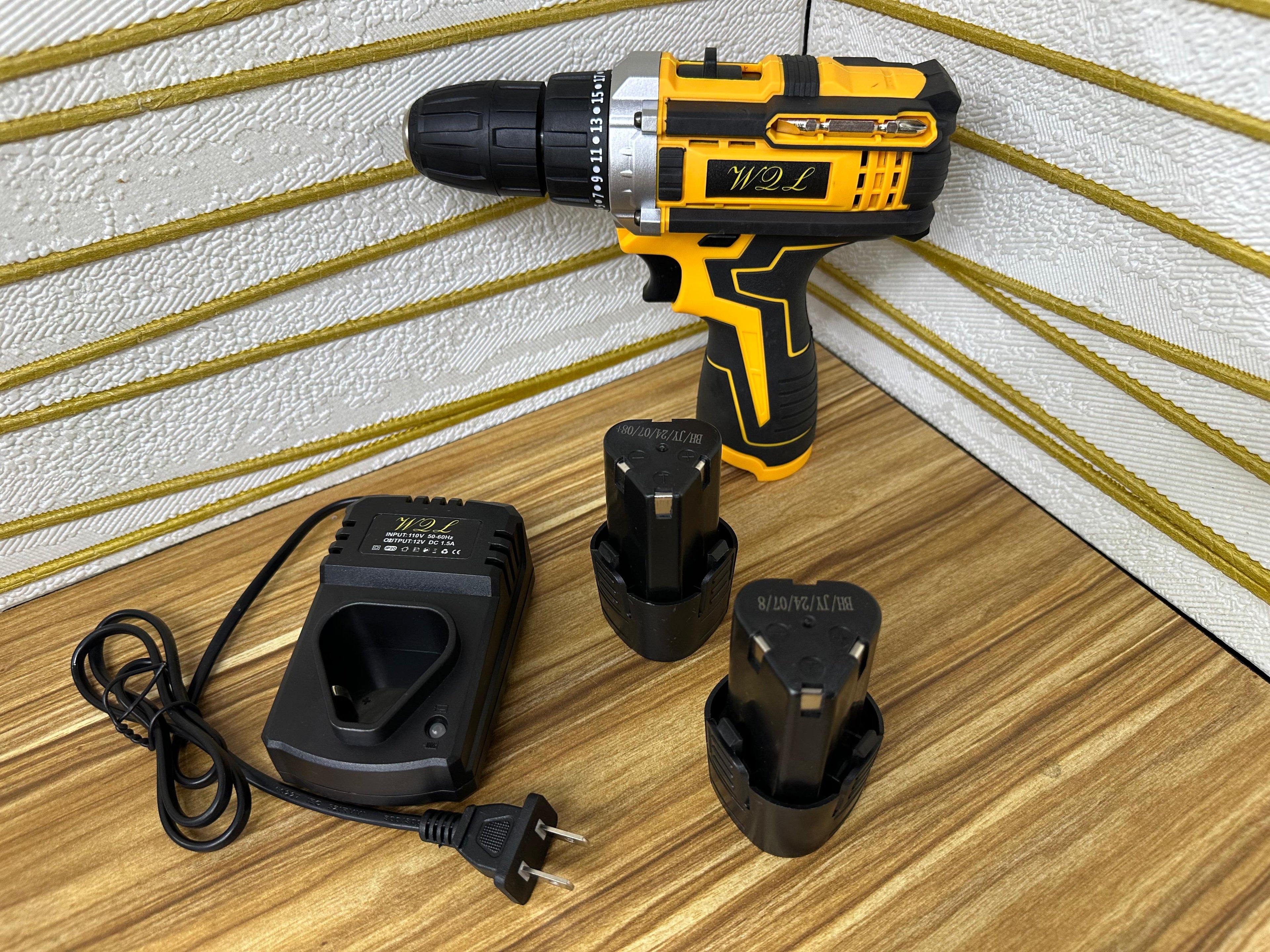 kit Taladro Destornillador RecargableWQL