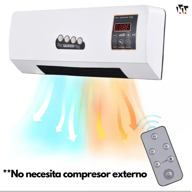 Frio y calor Aire Acondicionado 2 en 1