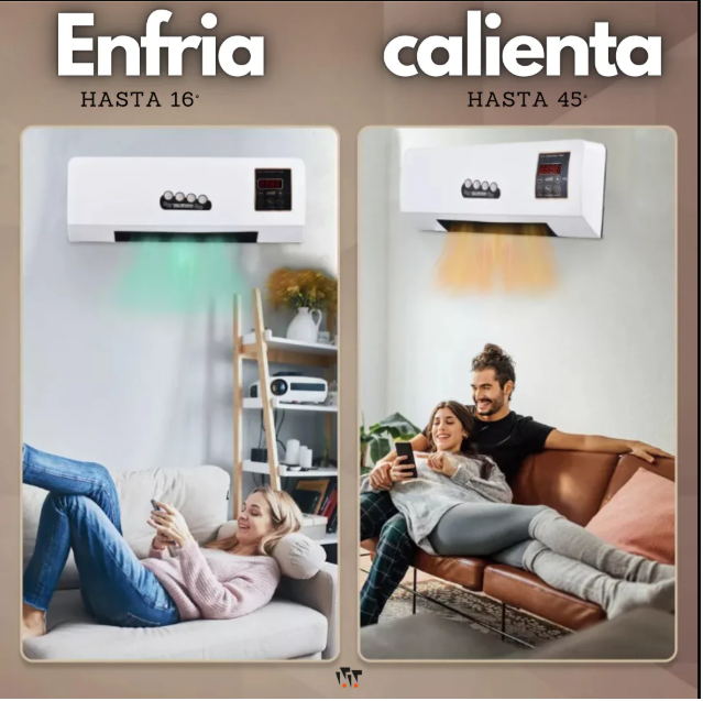 Frio y calor Aire Acondicionado 2 en 1
