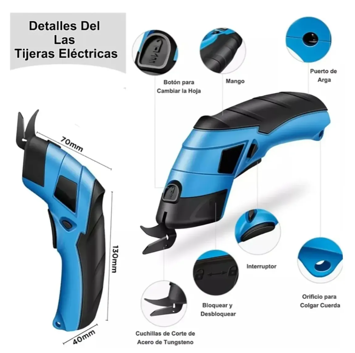 Tijeras Inalambricas Para Coser